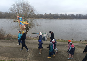 spacer nad Wisłę z Marzanną